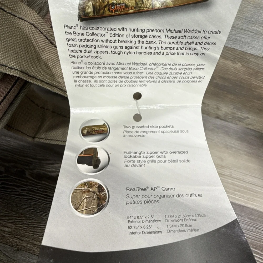 Camo Bone Collector Michael Waddell Soft Shotgun Case Realtree